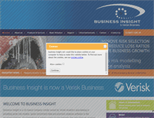 Tablet Screenshot of business-insight.net